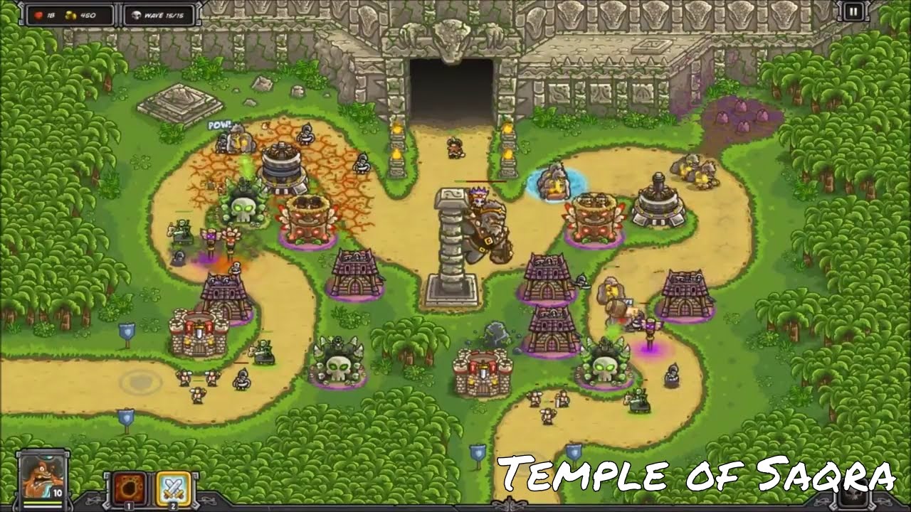 Kingdom Rush Frontiers #10 Temple of Saqra