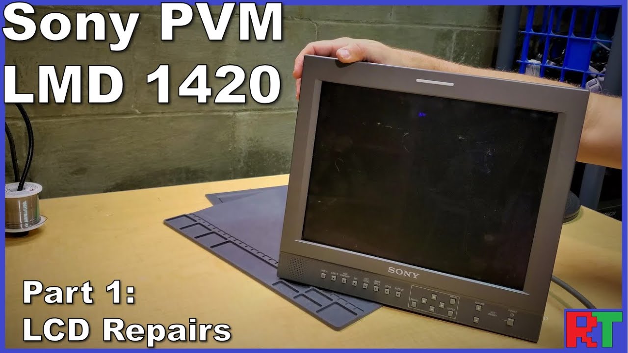 Sony's LCD PVM! | LMD 1420 Part 1: Repairs