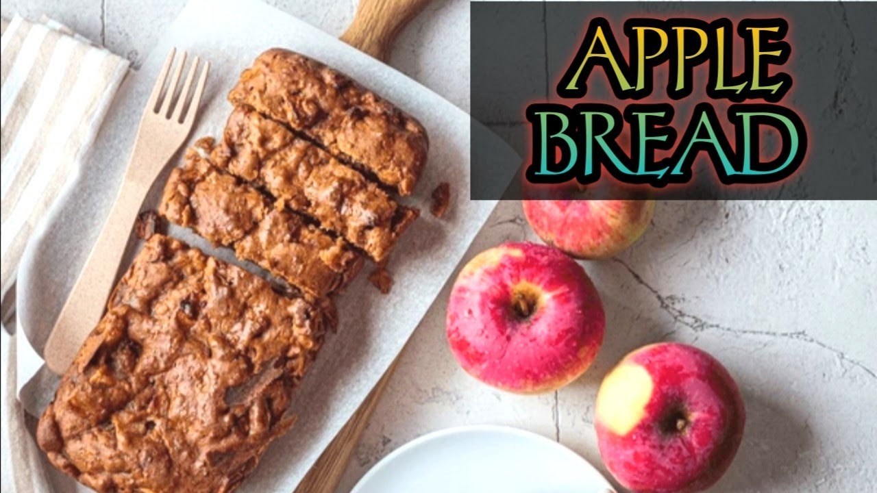 Wholewheat Healthy Apple Bread|No Maida,No Sugar,Guilt Free Bread|Baking From Scratch At Home.