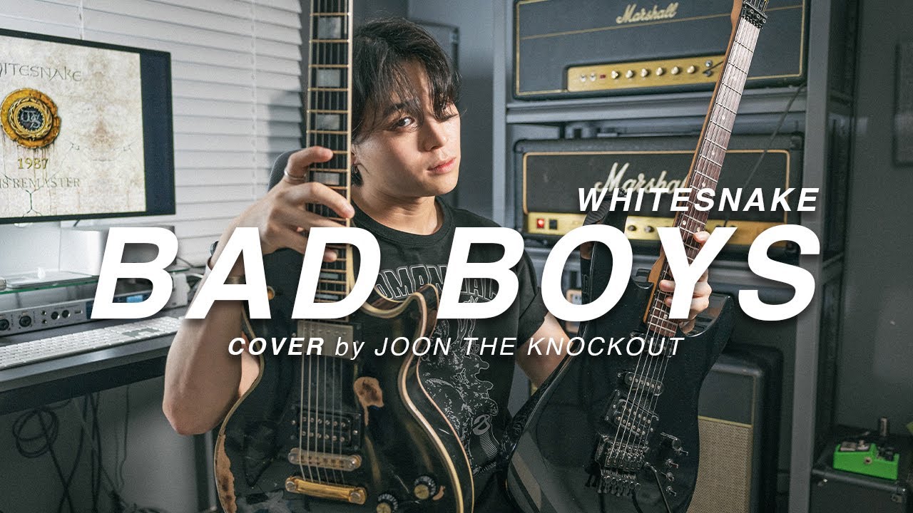 WHITESNAKE - BAD BOYS(Live ver.)cover by Joon The Knockout | 나쁜남자가 돼버린 락밴드 기타리스트