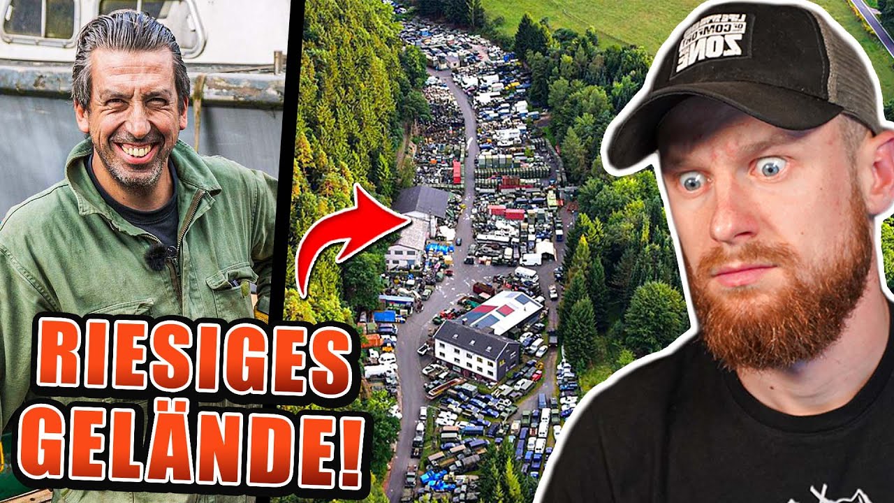 Das RIESIGE GELÄNDE von Morlock Motors! | Fritz Meinecke reagiert auf Hey Aaron