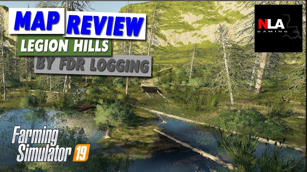 Farming Simulator 19 - Map Review - Legion Hills