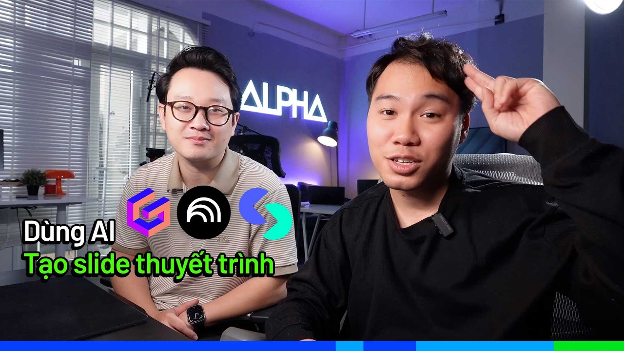 Công cụ AI tạo Slide Thuyết trình ngon nhất? (NotebookLM, Skywork, Gamma)