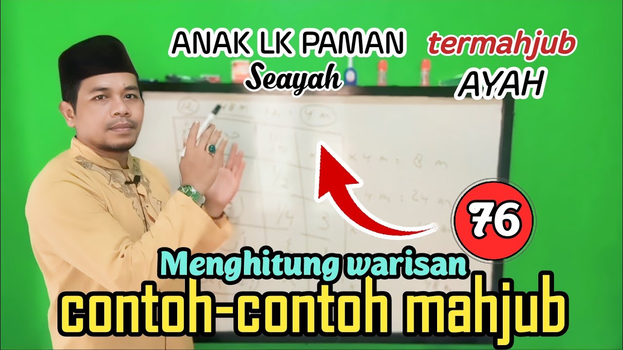 ANAK LAKI-LAKI PAMAN SEAYAH TERMAHJUB AYAH