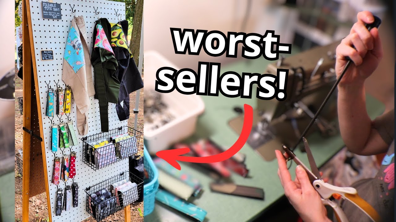 Fixing My Failed Products & Why They Flopped | Handmade Sewing Business