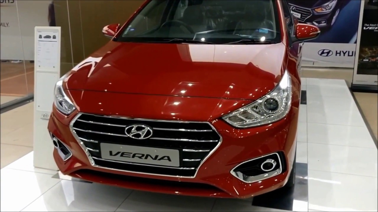 Hyundai Verna SX AMT Fiery Red Colour Interior and Exterior Walkaround!!