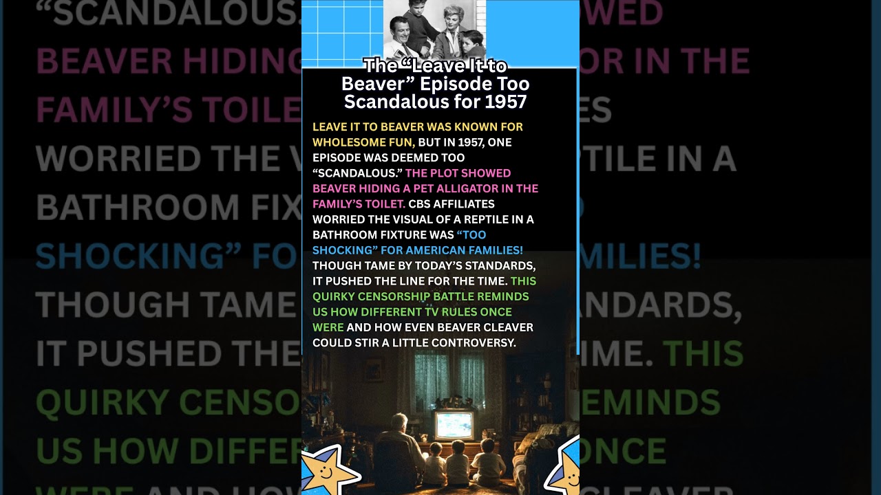 The &ldquo;Leave It to Beaver&rdquo; Episode Too Scandalous for 1957 #LeaveItToBeaver #ClassicSitcom #tvtrivia