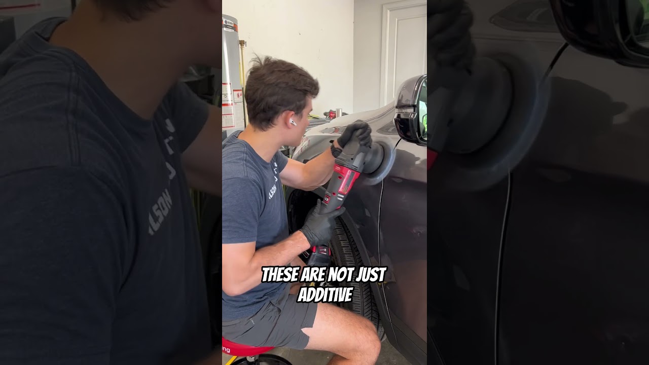 2 tools for insane results 🤯 #autodetailing #detailers #detailing #paintcorrection