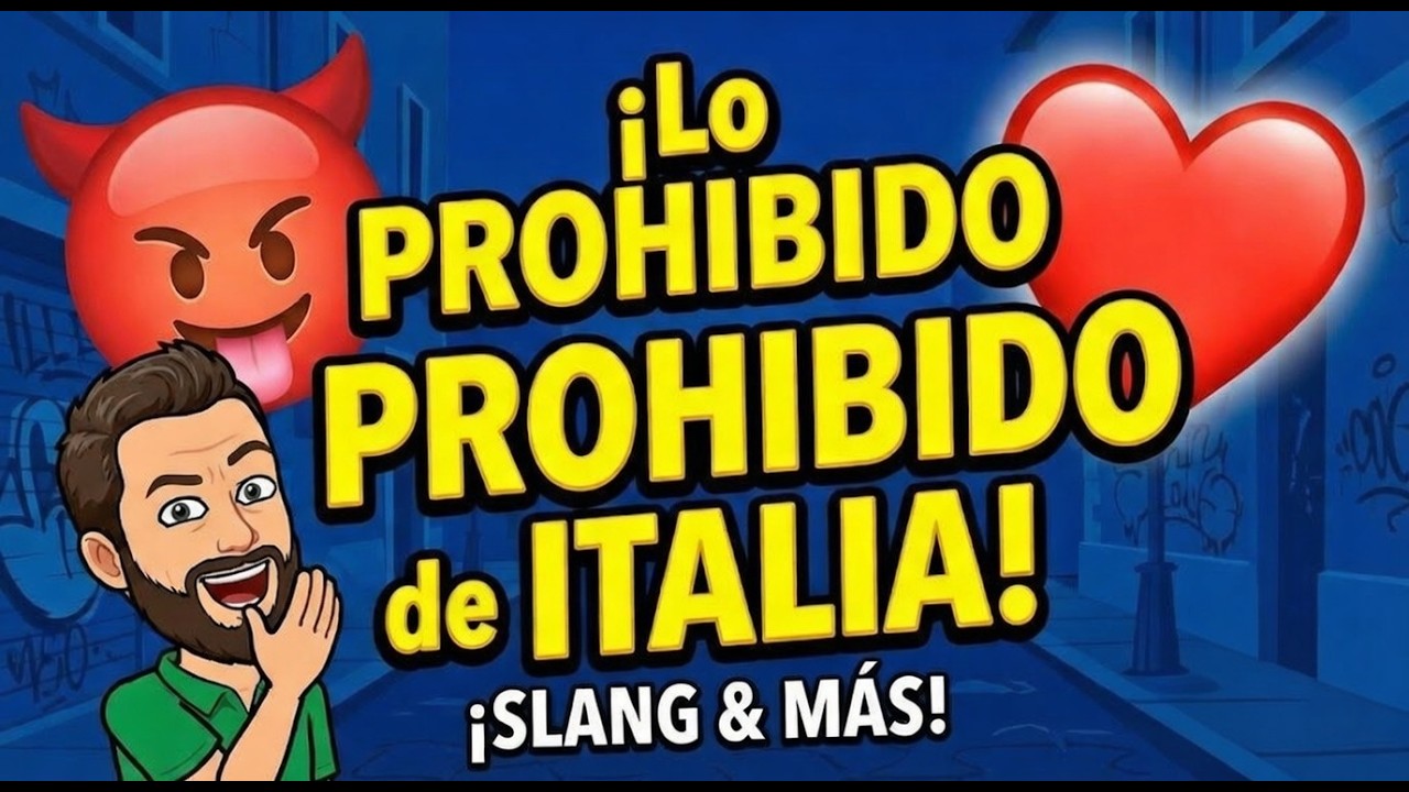 ¡Lo que tu profesor de italiano NO TE DICE! 🚫🇮🇹 Insultos, Elogios y Slang Callejero | Episodio 10