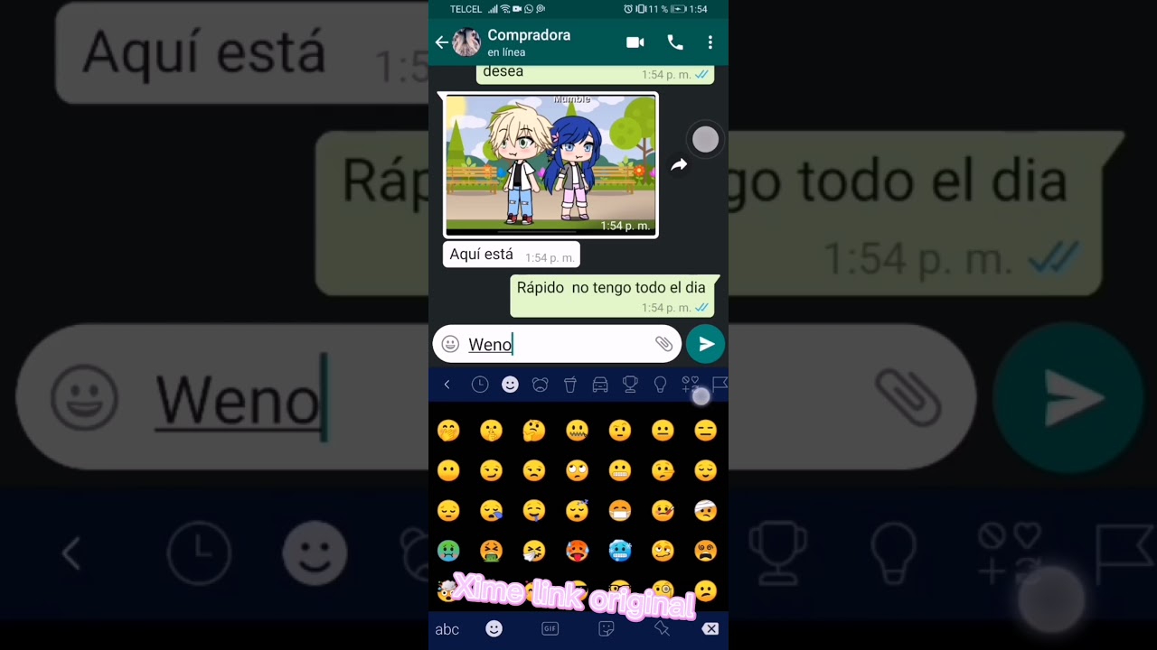 La niña de 8 años que hace fondos🙄/original xime link