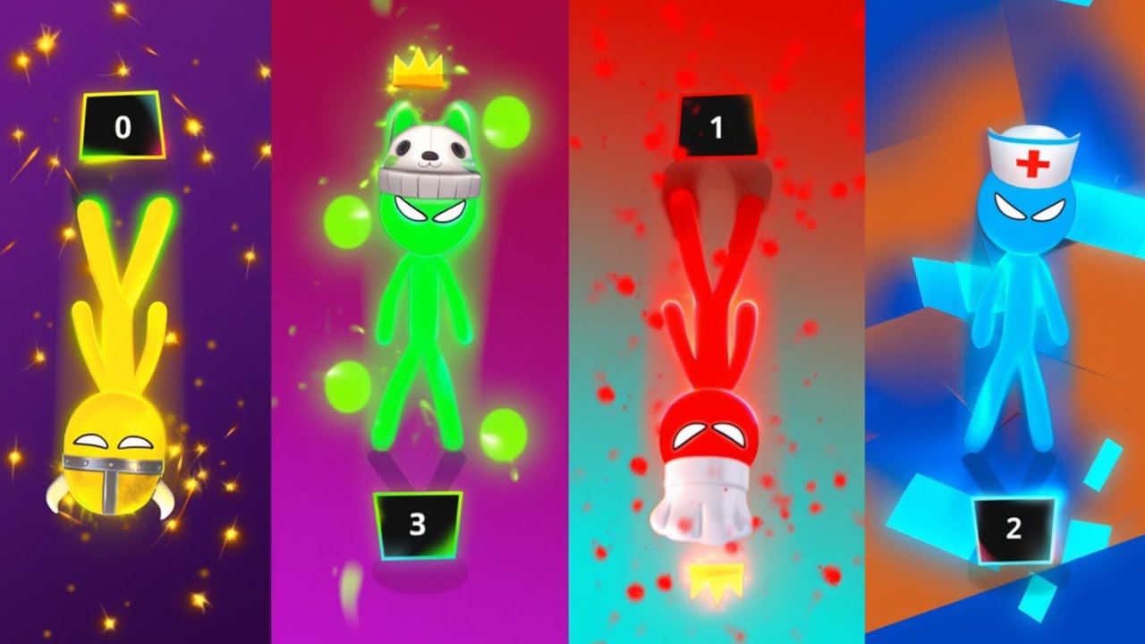 Stickman party tournament Final Showdown👑👑😅