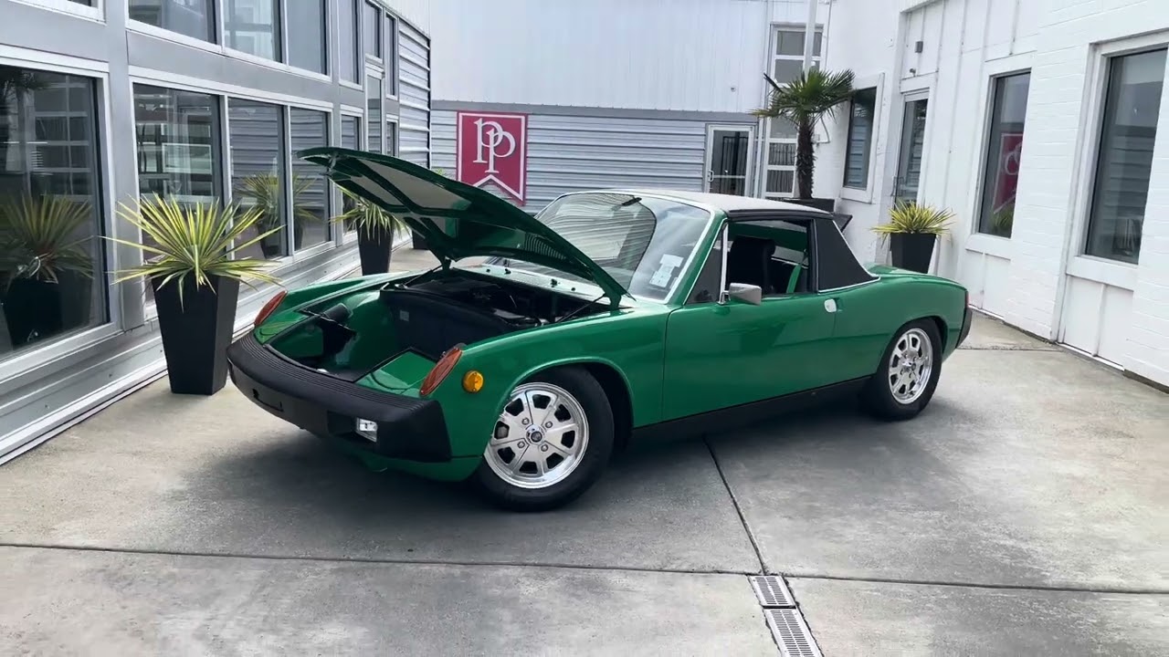 1975 Porsche 914 Driving & Walkaround