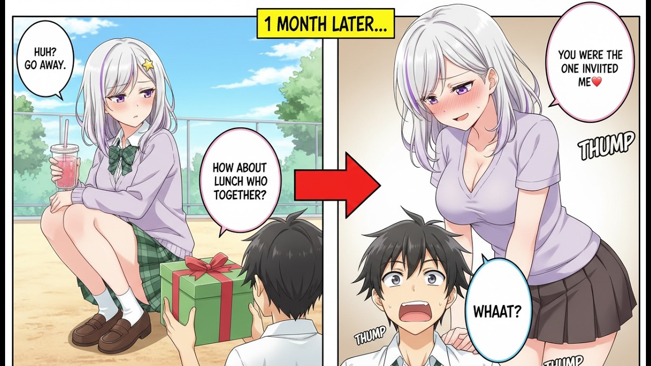 [Manga Dub] After Daily Lunch Invitations to the Guy-Hating Hottie…  | School RomCom