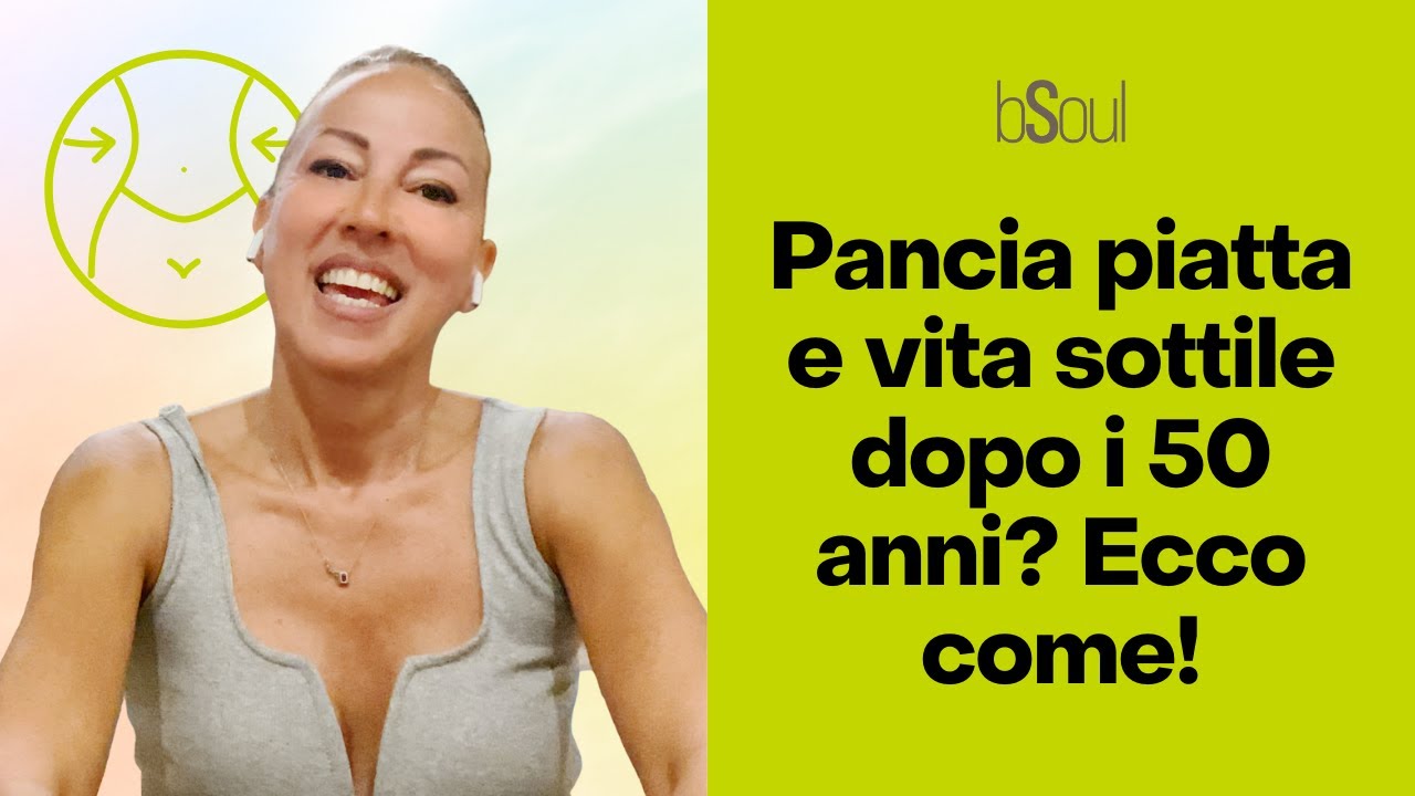 Pancia piatta e vita sottile dopo i 50 anni? Si può, se sai come fare