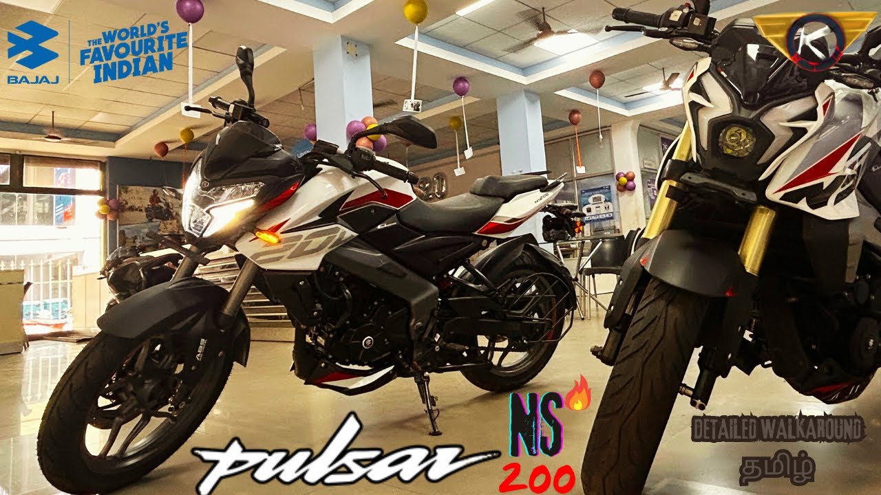 Bajaj PULSAR NS 200 |2024 | is it BEST 200cc Sport Bike?🤔 | Detailed Walkaround in தமிழ்...