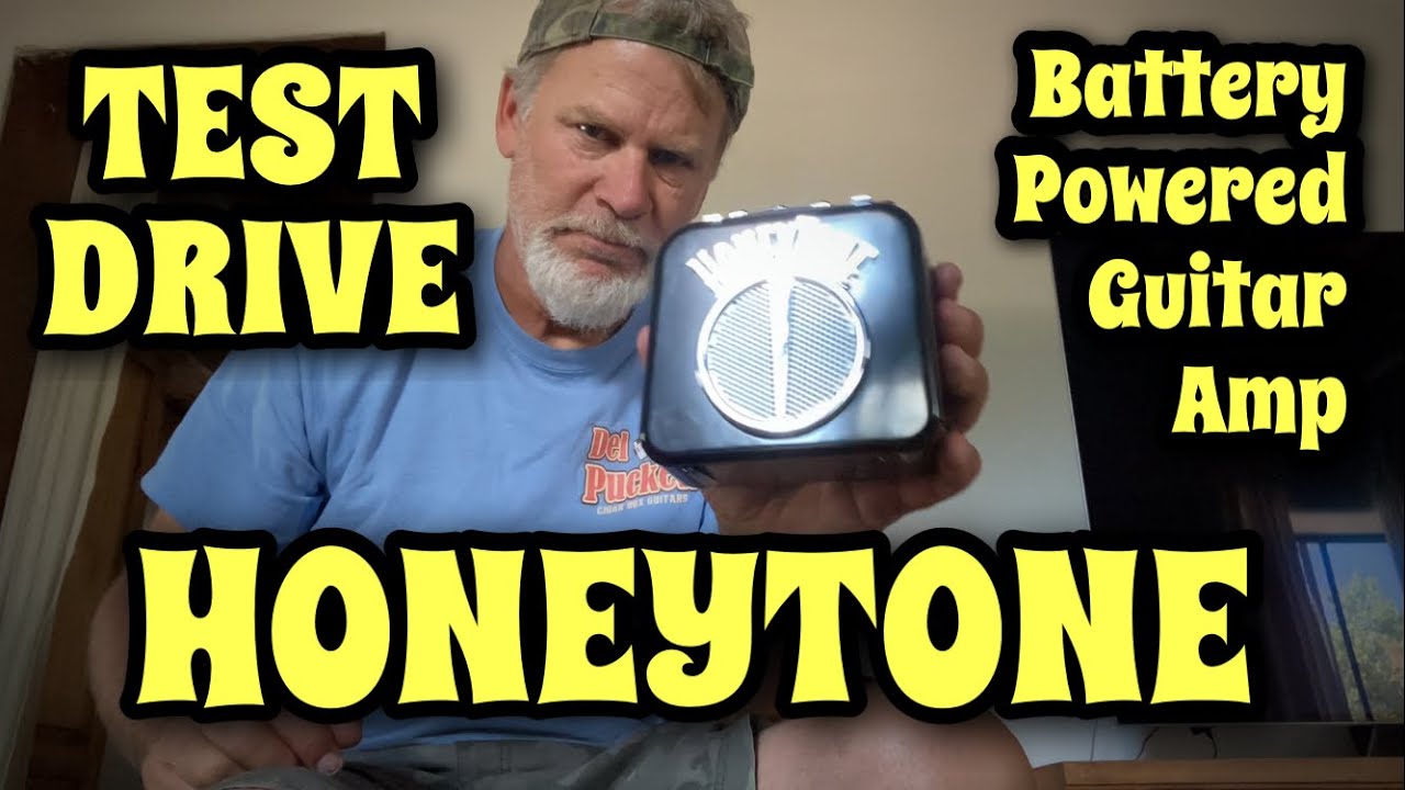 Гитара-коробка для сигар - HONEYTONE - Гитарный усилитель на батарейках - ТЕСТ-ДРАЙВ 😎