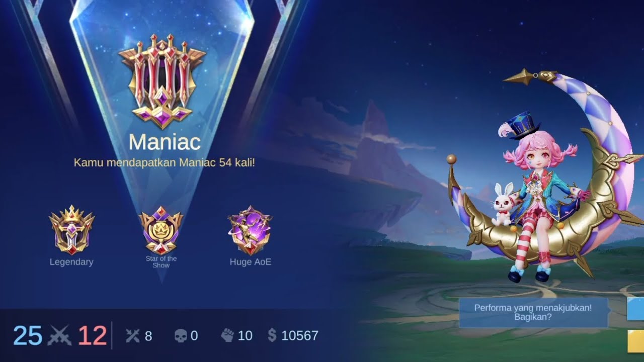 Chang'e maniac di detik detik terakhir 