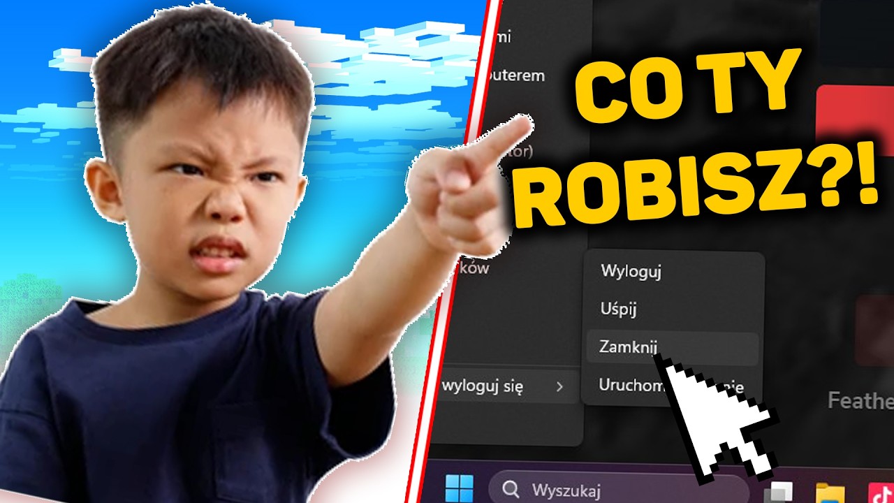 WYŁĄCZYŁEM MU KOMPUTER PODCZAS SPRAWDZANIA XD! - CHEATUJE NA SERWERACH Z TIKTOKA W MINECRAFT!