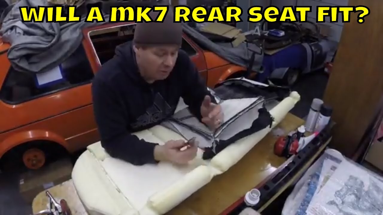 Can the Mk7 GTi rear seat fit?  1975 VW Rabbit 1.8t 20v ep11