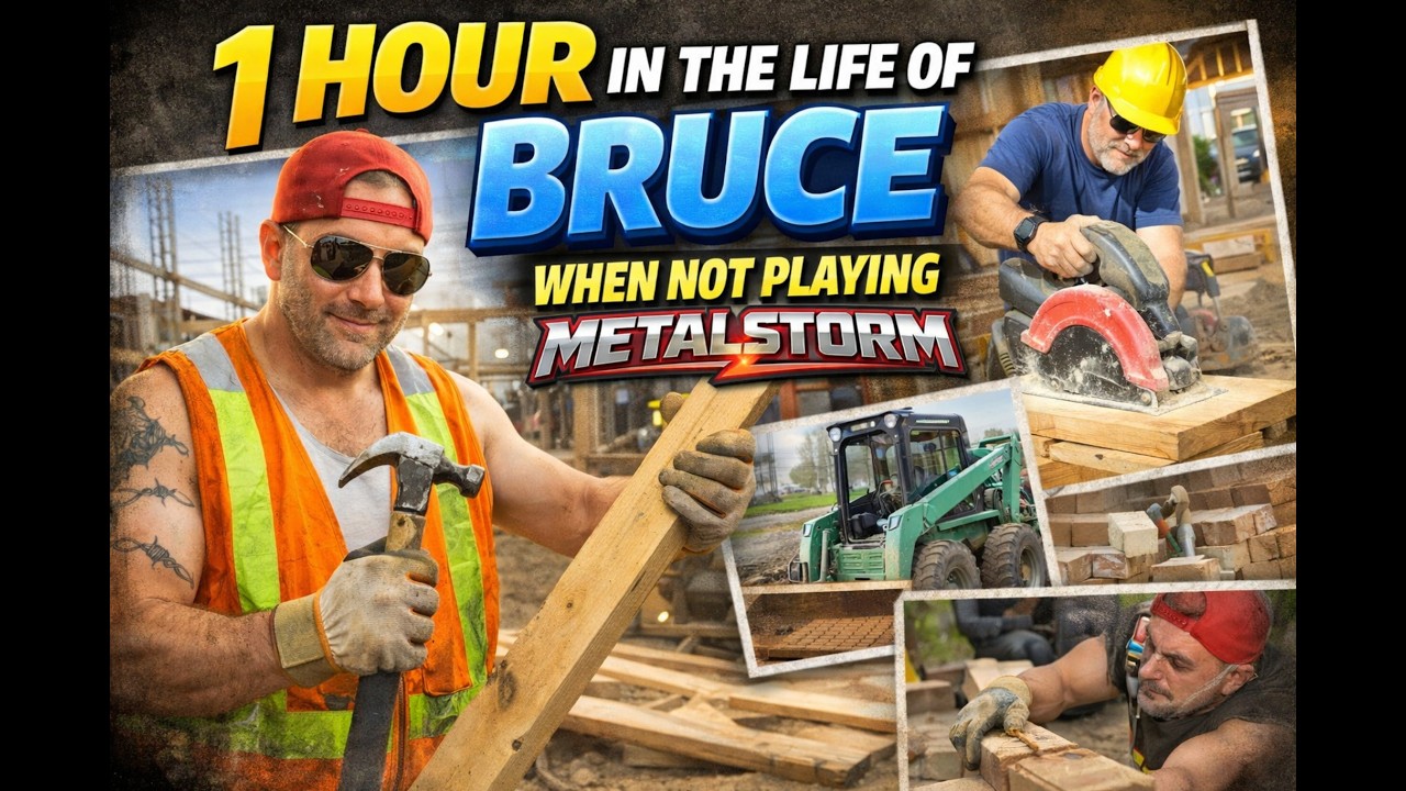1 hour in The life of ME when not playing Metalstorm.