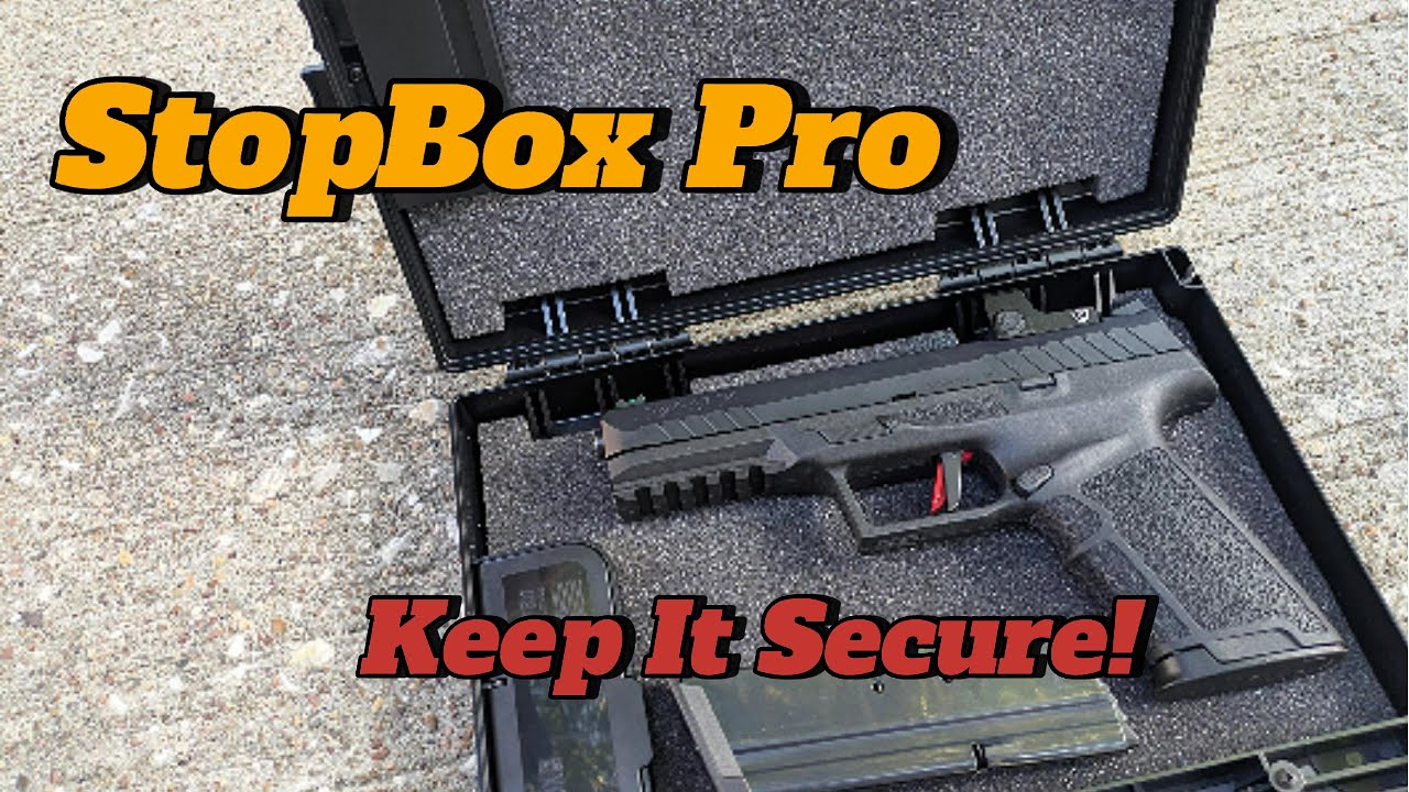 StopBox Pro Handgun Safe
