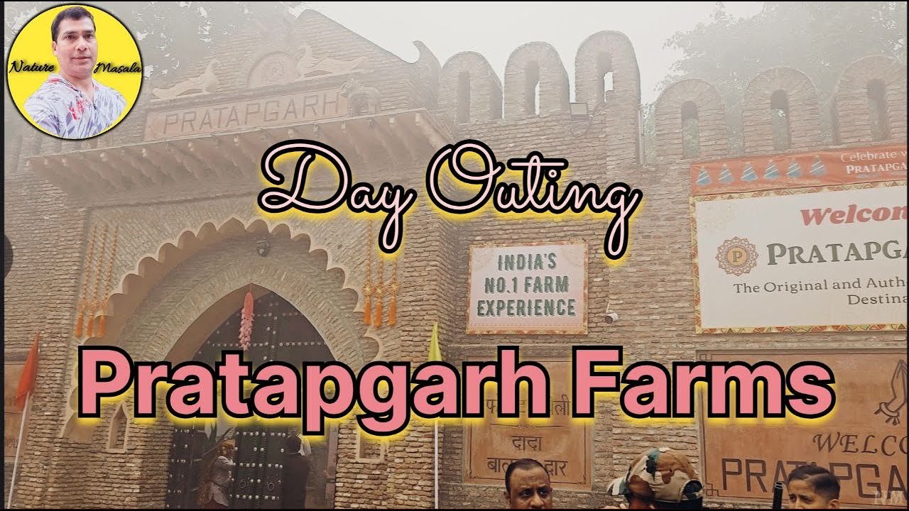 Pratapgarh Farms 🙂 #pratapgarh #pratapgarhvlog #dayouting #schoolpicnic #officeouting #villagefarmer