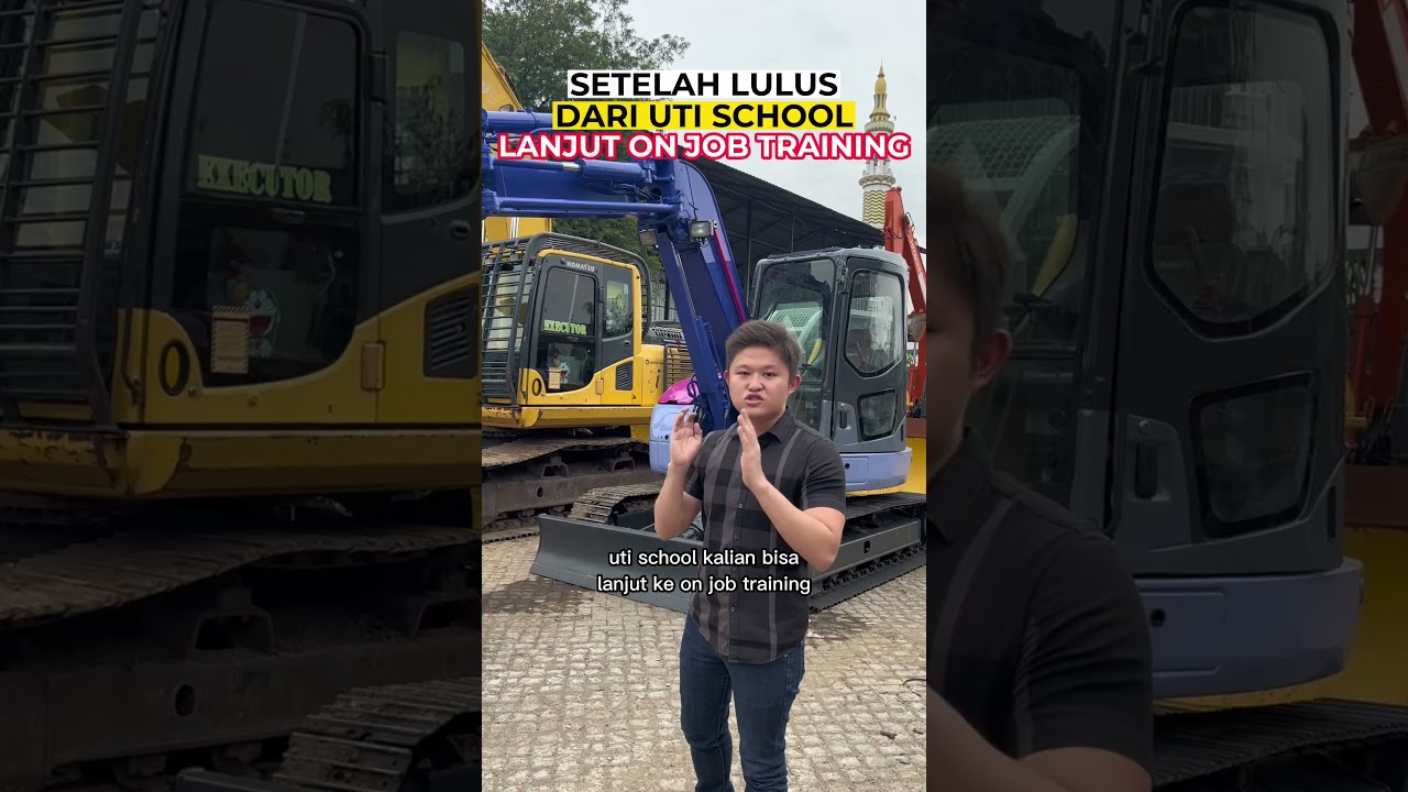 CARA BELAJAR JADI MEKANIK ALAT BERAT BERGAJI RATUSAN JUTA #alatberat #komatsu #excavator #mekanik