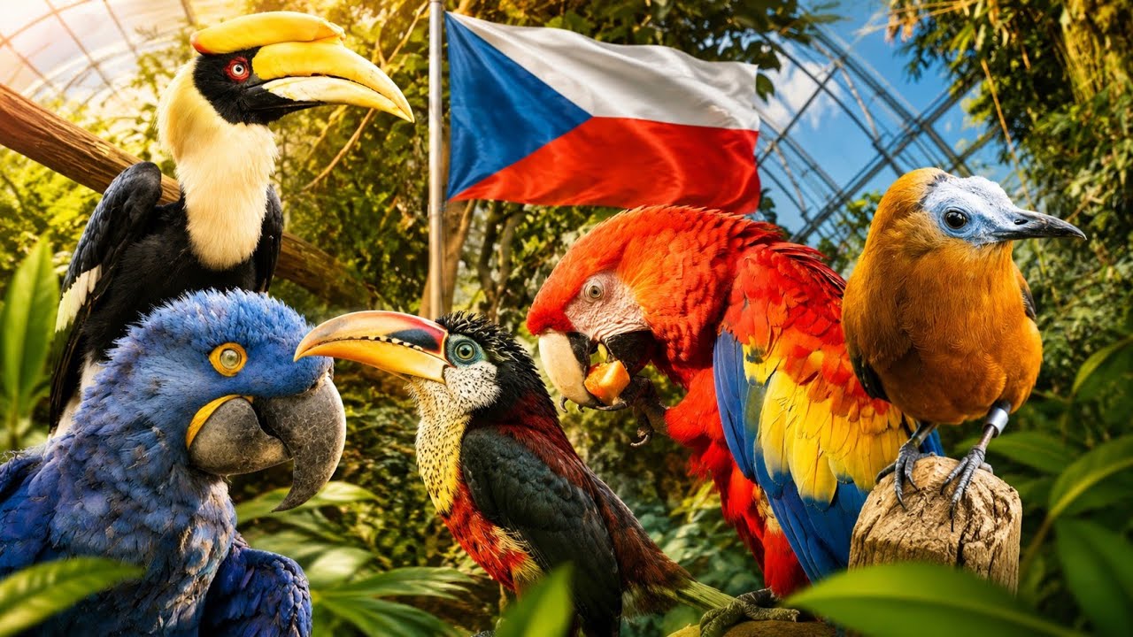 HUGE AVIARIES AND AMAZING BREEDING SUCCESSES.