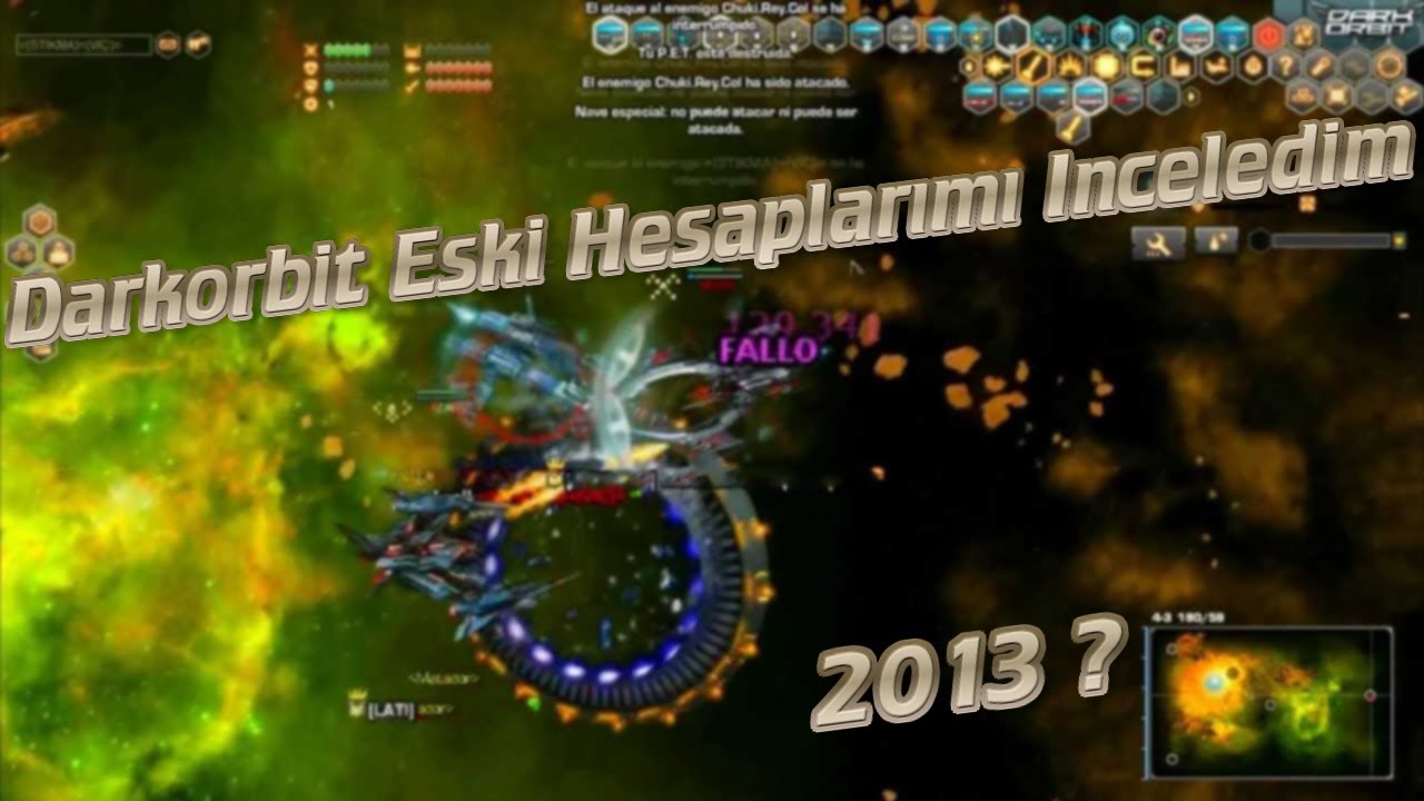 Darkorbit Eski Hesaplarımı İnceledim  / Hey Gidi 2013 Yılları !!