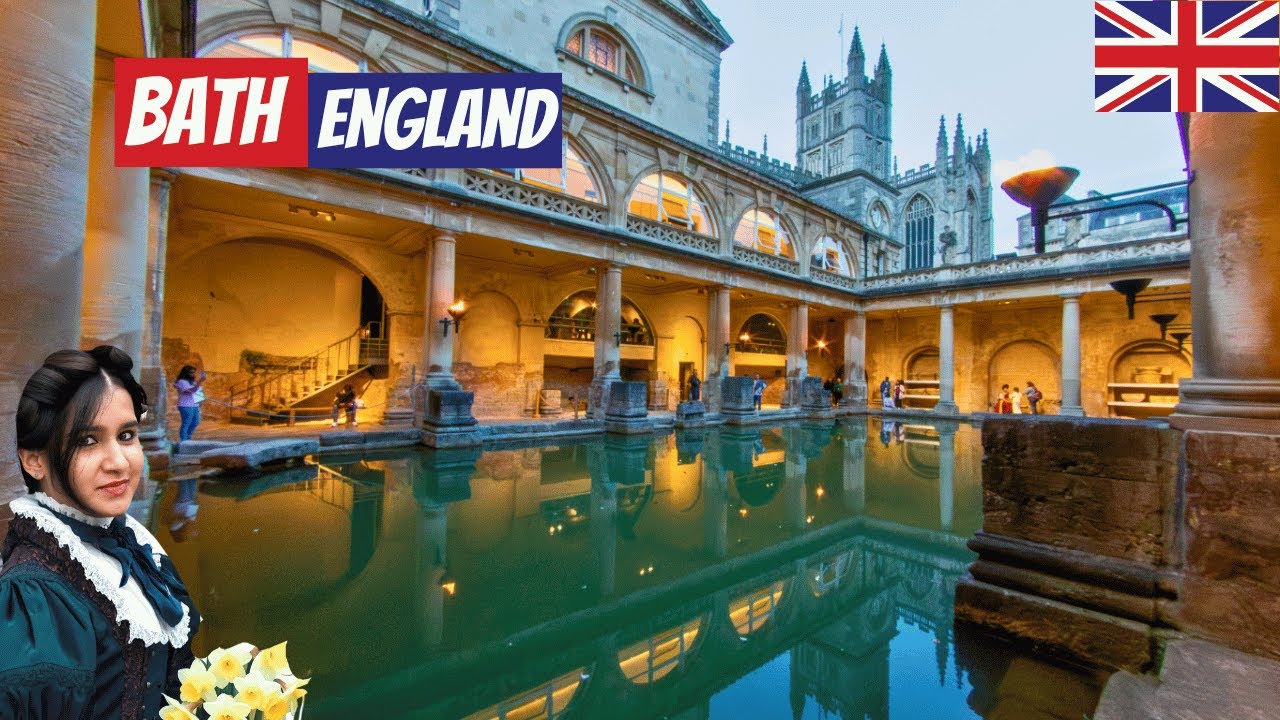 Bath, England | Explore the Roman Baths & Jane Austen Festival Highlights | 4K - Ep 11