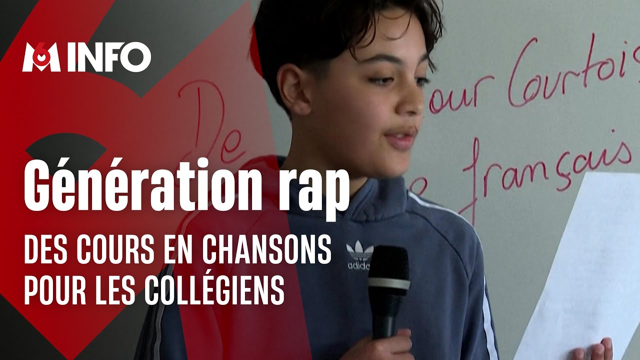 Les collégiens apprennent les notions de français avec... du rap !