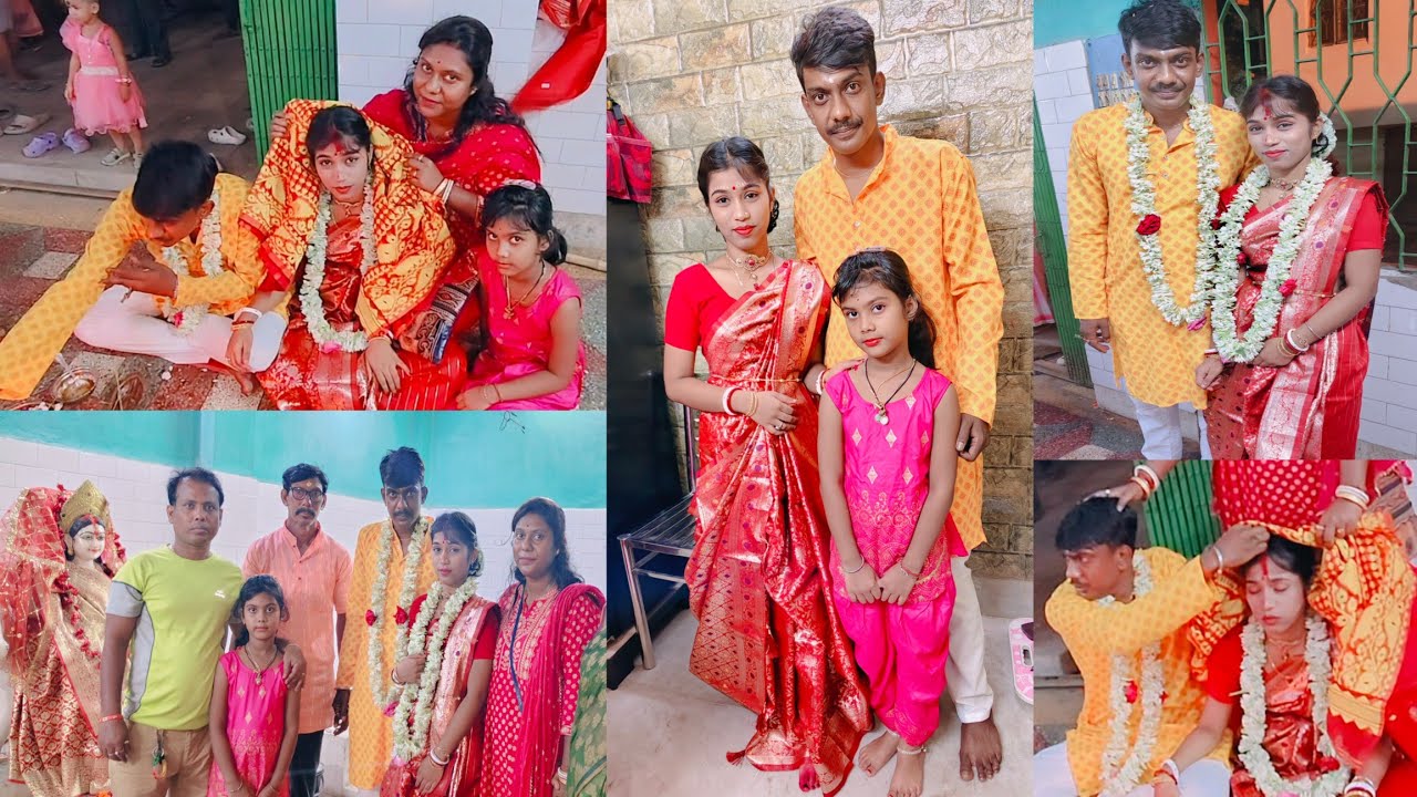 ডোনা কেয়া মামা র বিয়ে দিয়ে দিল। Dona r Mamai r Biye New Marriage