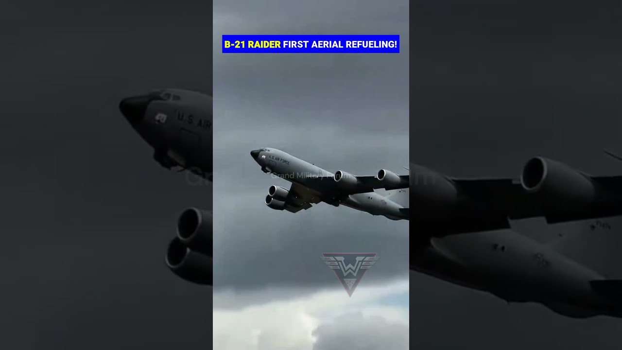 KC-135 встречает B-21: 5-часовое испытание над Мохаве
