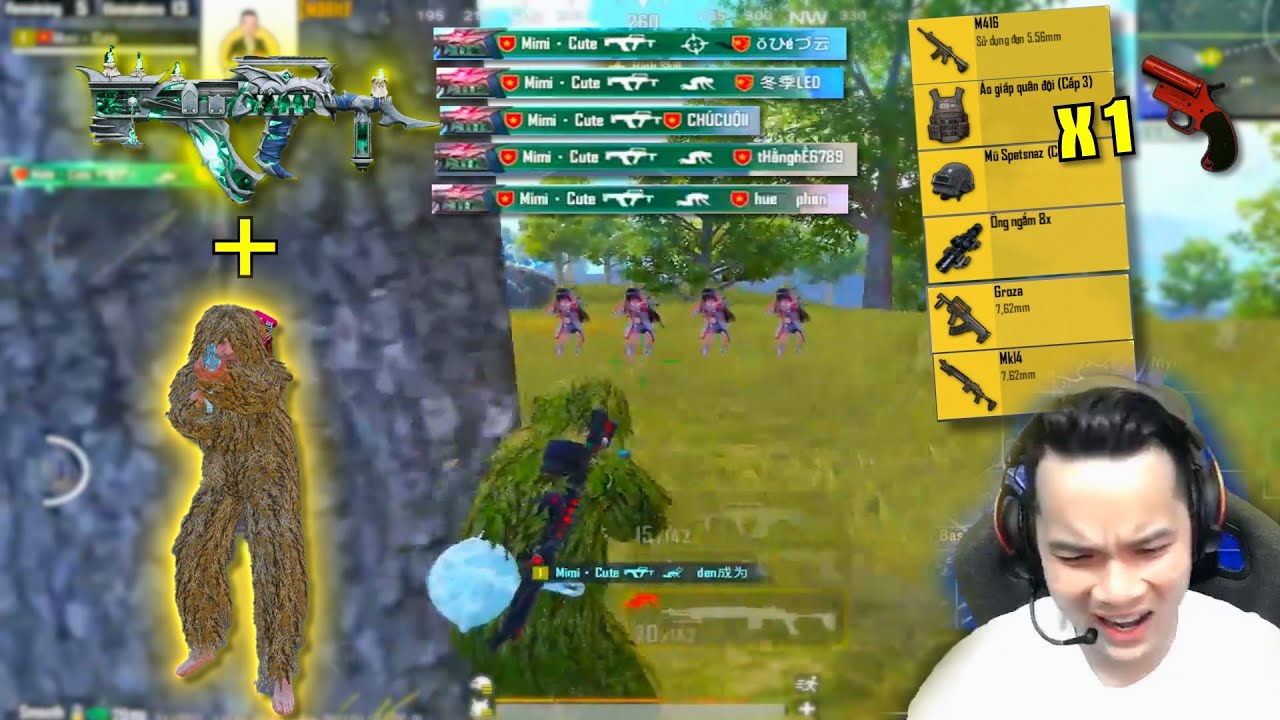 PUBG Mobile - Kèo 5 Triệu Bắn Combo 2 Khẩu Đạn 7, Cách Xử Lý Tình Huống Khi Bị Team  Quây