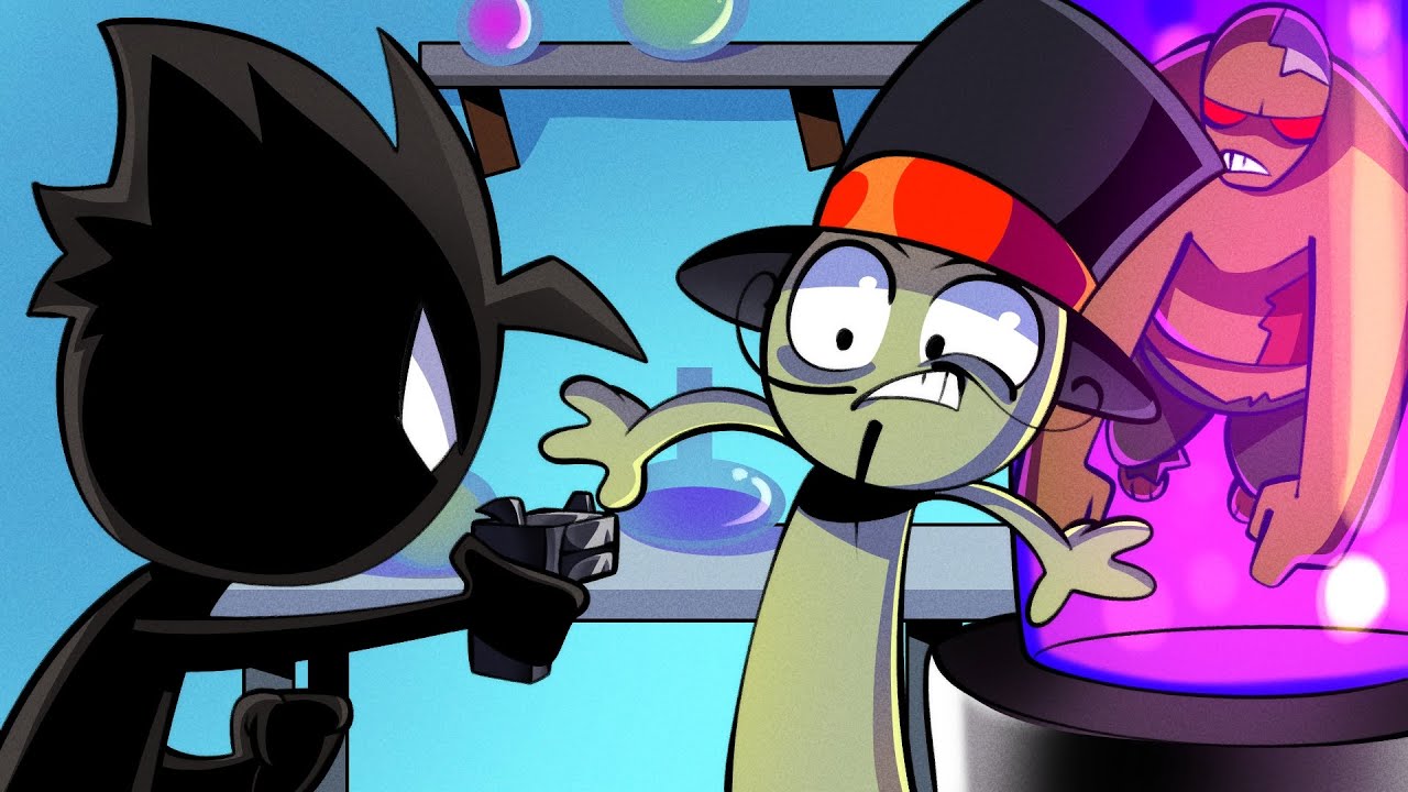 ENCONTREI O CIENTISTA QUE CRIOU A POÇÃO ZUMBI!! (STICKMAN VS ZUMBIS)