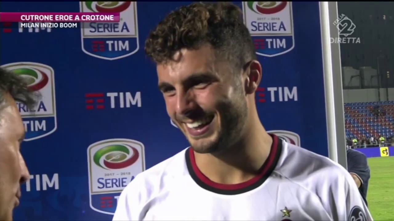 Cutrone eroe a Crotone - Servizio Sport Mediaset (21/08/17)
