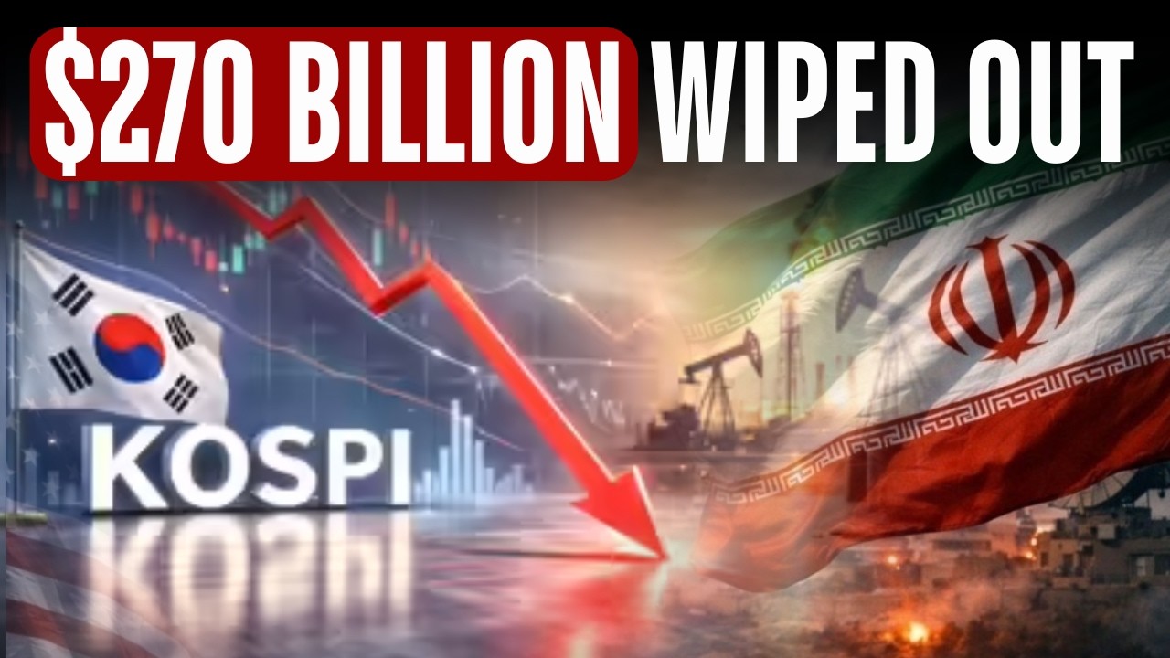 Dramatic Fall In South Korea's KOSPI: How Iran War Wiped Our $270 Billion In Market Value