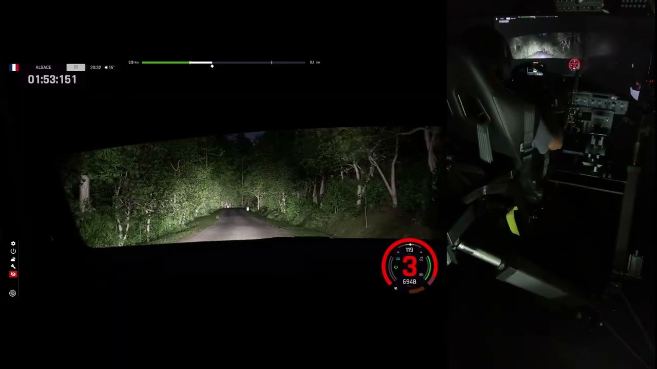 Assetto Corsa Rally // Hyundai i20N Rally2 // Night Asphalt Stage