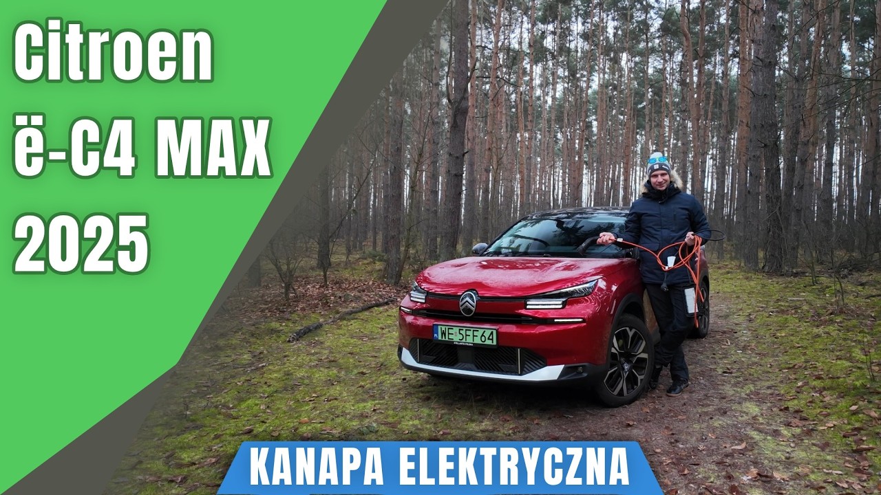 Citroen ë-C4 Max 54 kWh 156 KM 2025. Kanapa elektryczna!