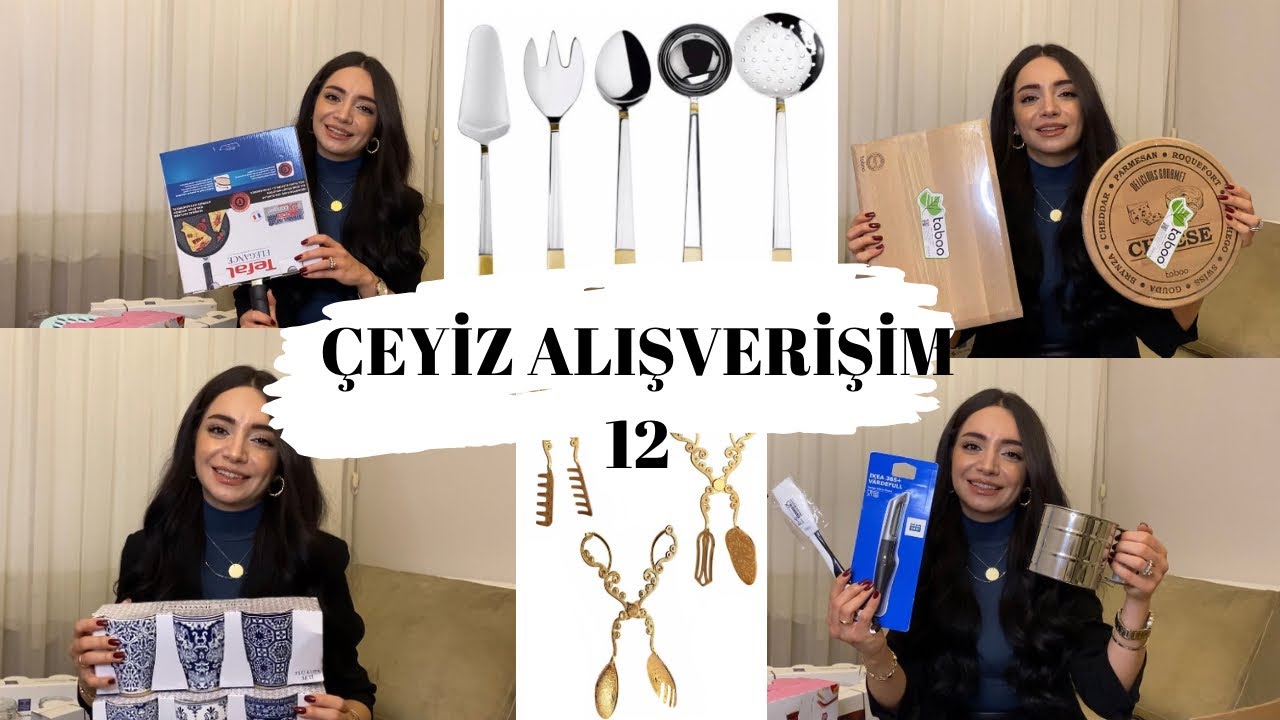 ÇEYİZ ALIŞVERİŞİM 12 I NEYİ NEREDEN ALDIM I IKEA , TEFAL, EMSAN, TUPPERWARE, MADAME COCO, PAŞABAHÇE