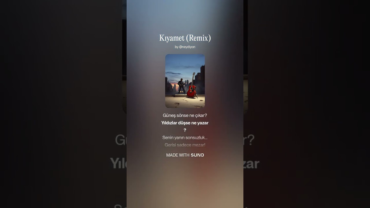 Kıyamet (Remix) Düet @neydiyon 