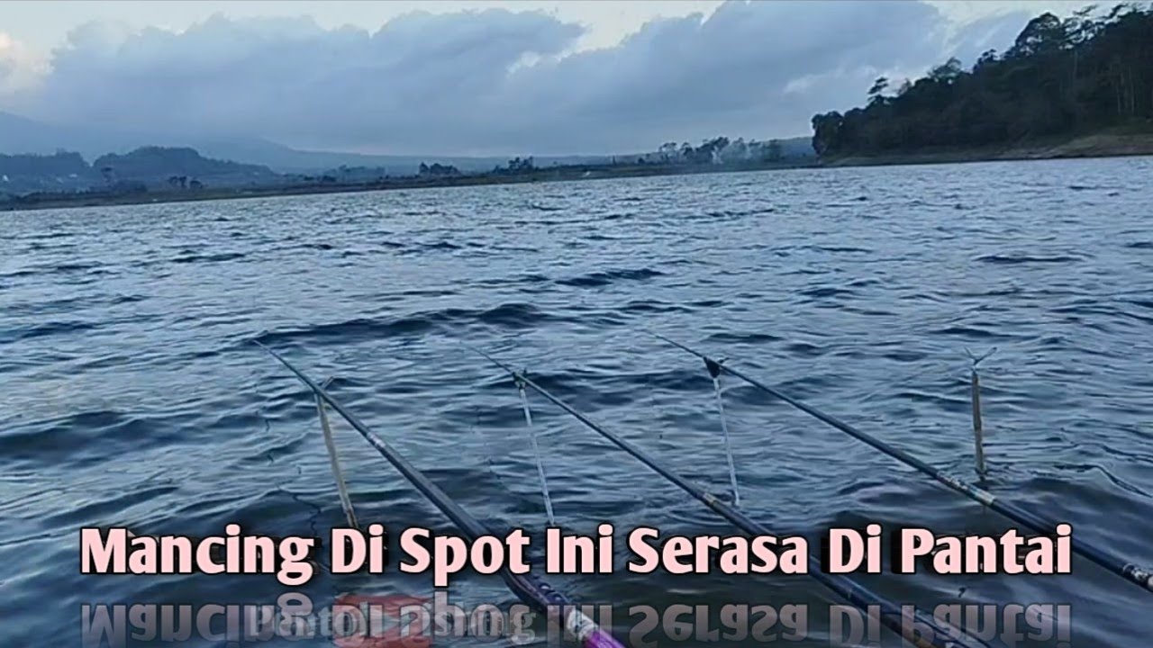 Cukup Di Sini Aja...! Udah Bikin Bahagia., Mancing Di waduk Selorejo Ngantang Malang