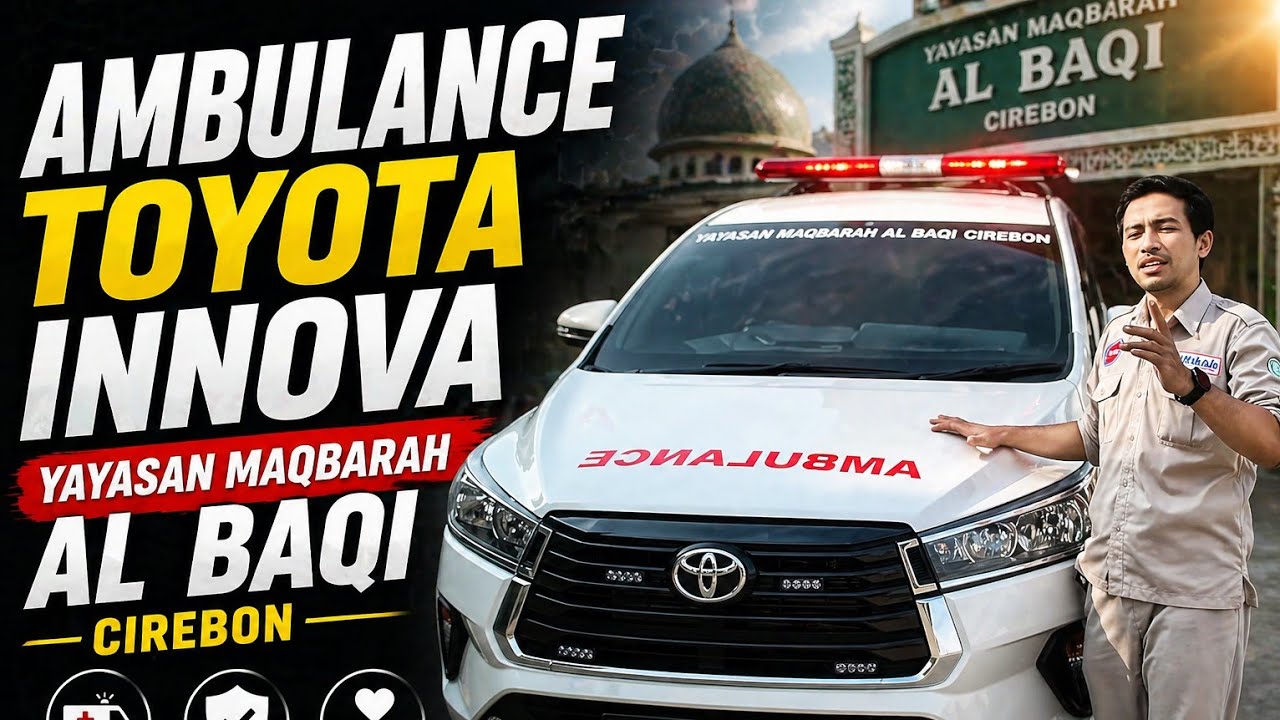 karoseri makada Ambulance Toyota innova Yayasan Maqbarah AL BAQI Cirebon