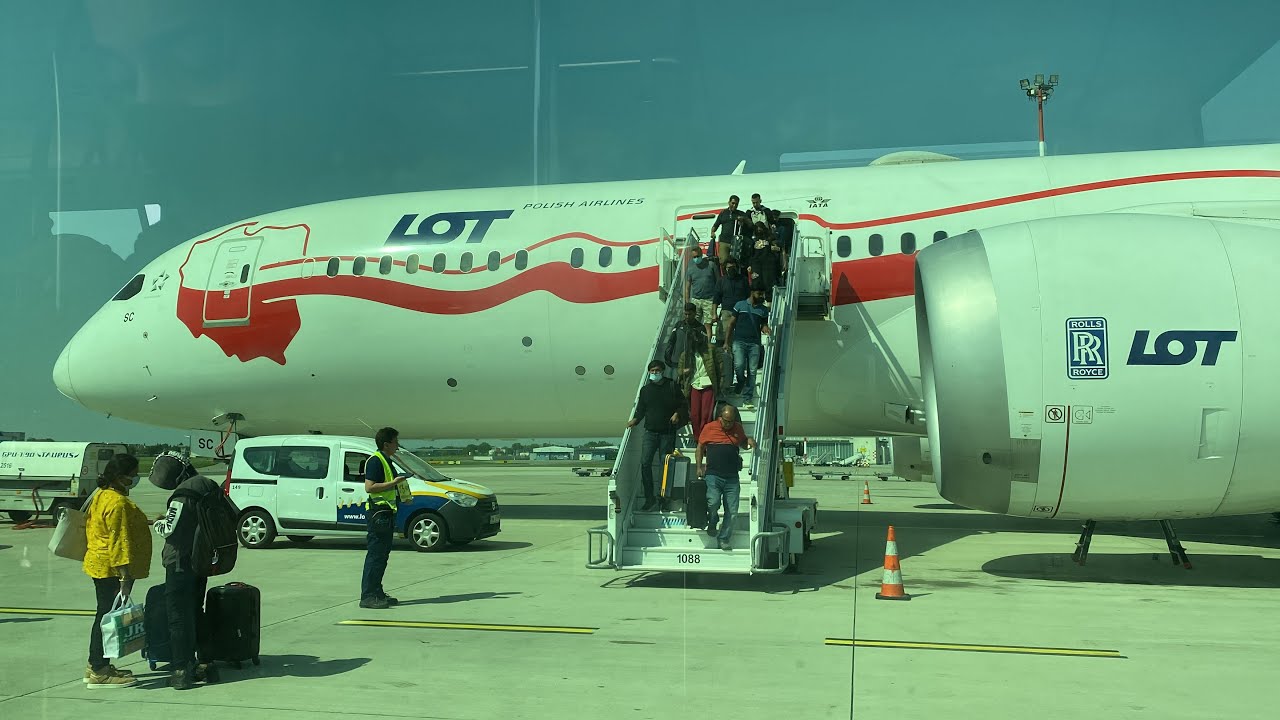 Mumbai To Warsaw  by LOT POLISH AIRLINE #airport #airtravel #mumbai