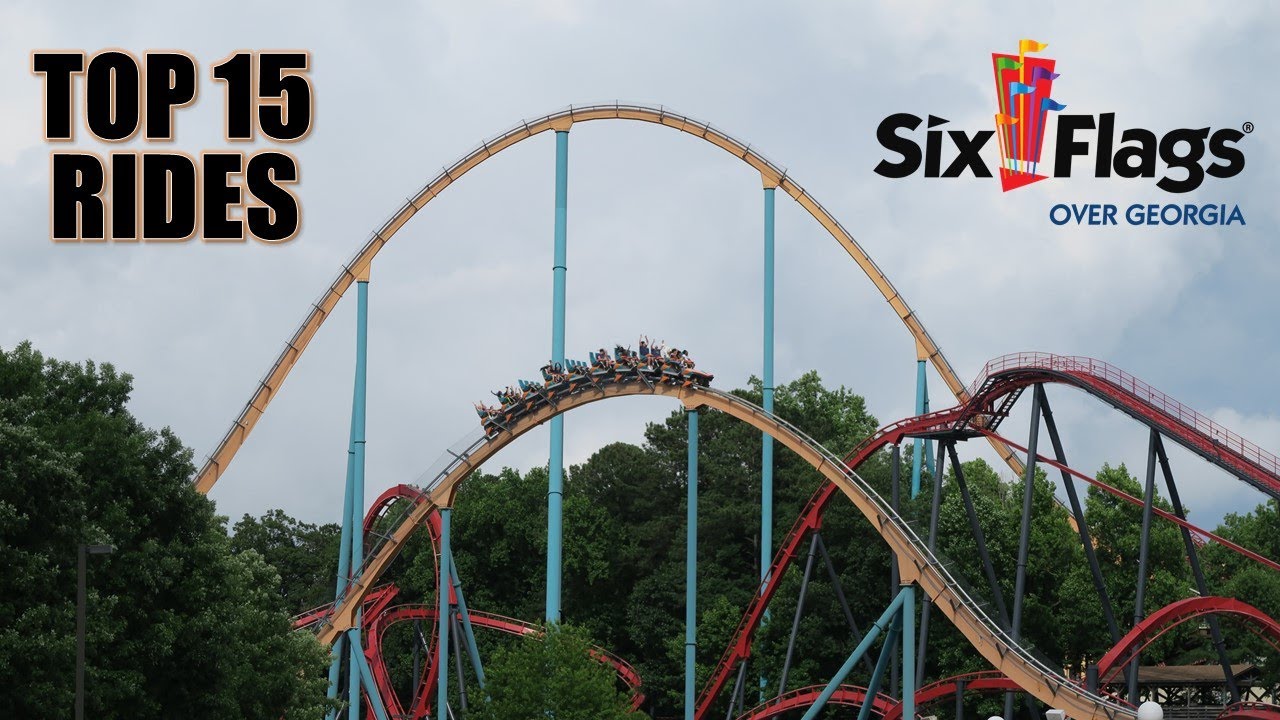 15 лучших аттракционов Six Flags Over Georgia