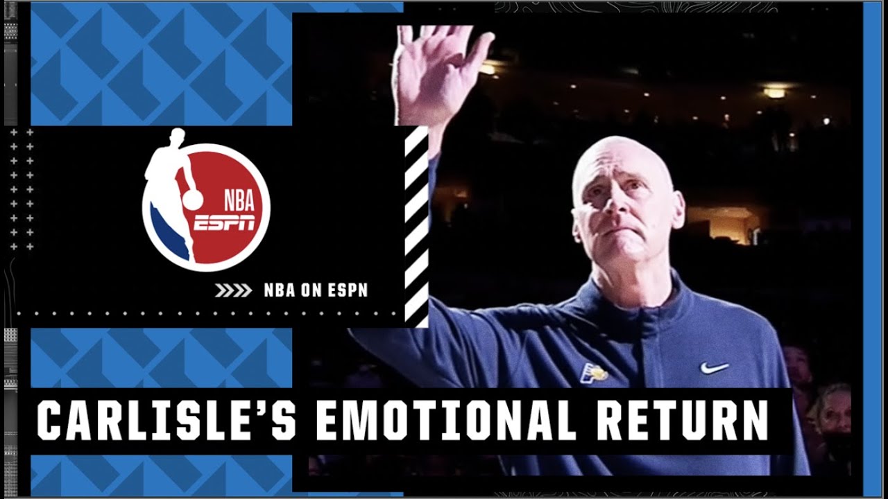 Rick Carlisle emotional in his return to the Mavericks ❤️ | NBA on ESPN