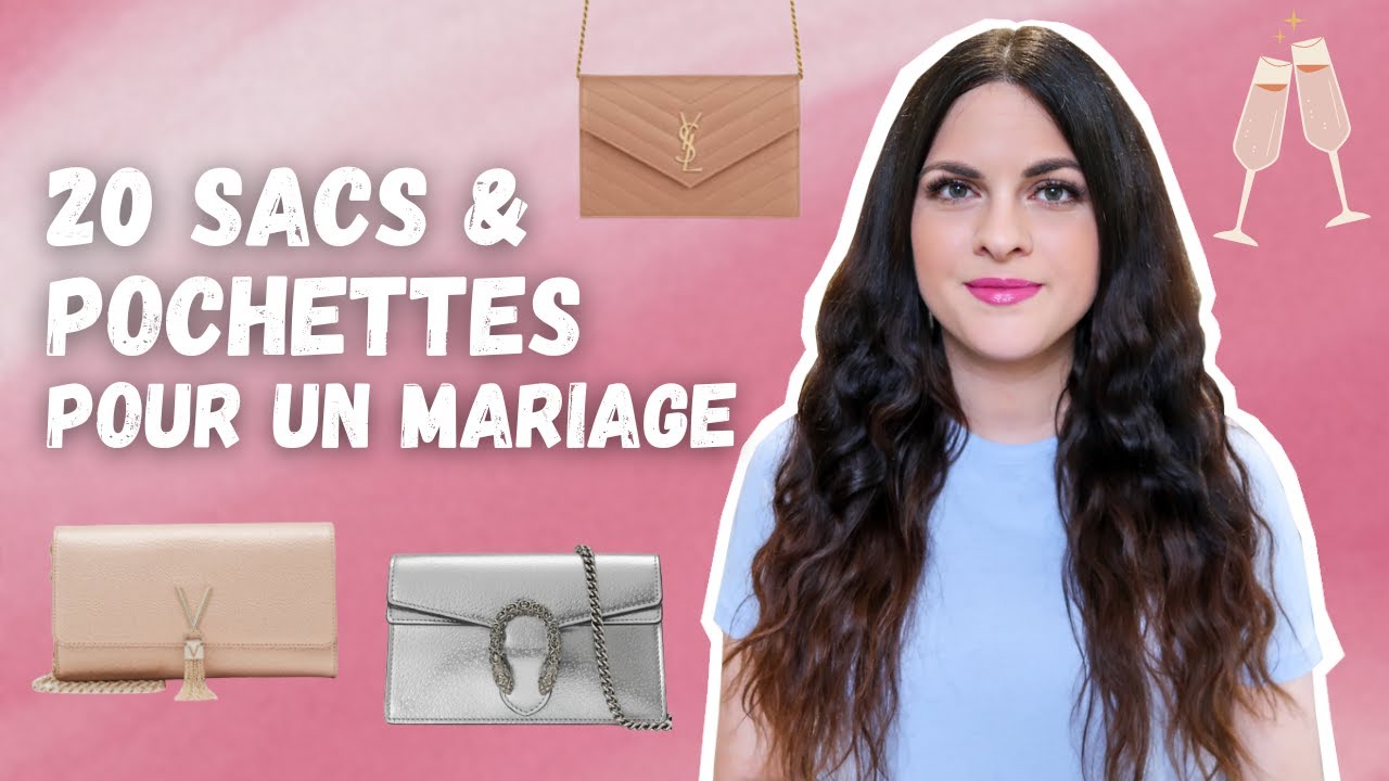 20 sacs & pochettes élégants pour un mariage • 2023