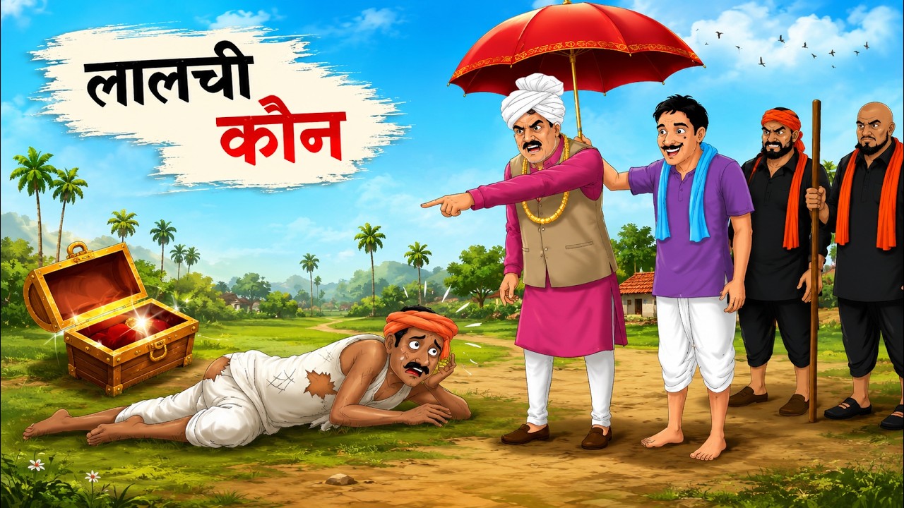 लालची कौन | Lalchi Kaun | Hindi kahaniya | Moral stories | Cartoon story | Kahani | Hindi Story