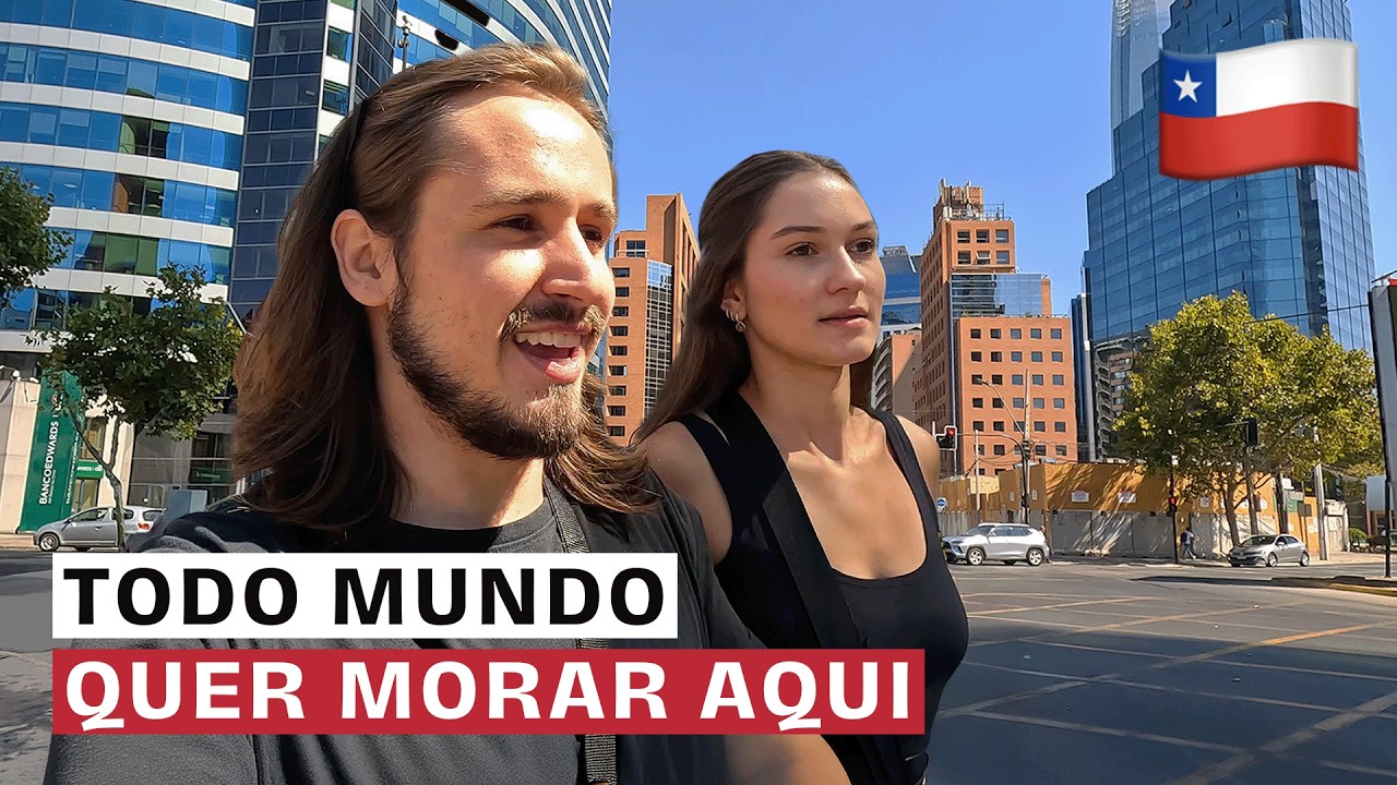 ESSE É O LADO MODERNO DE SANTIAGO - Chile