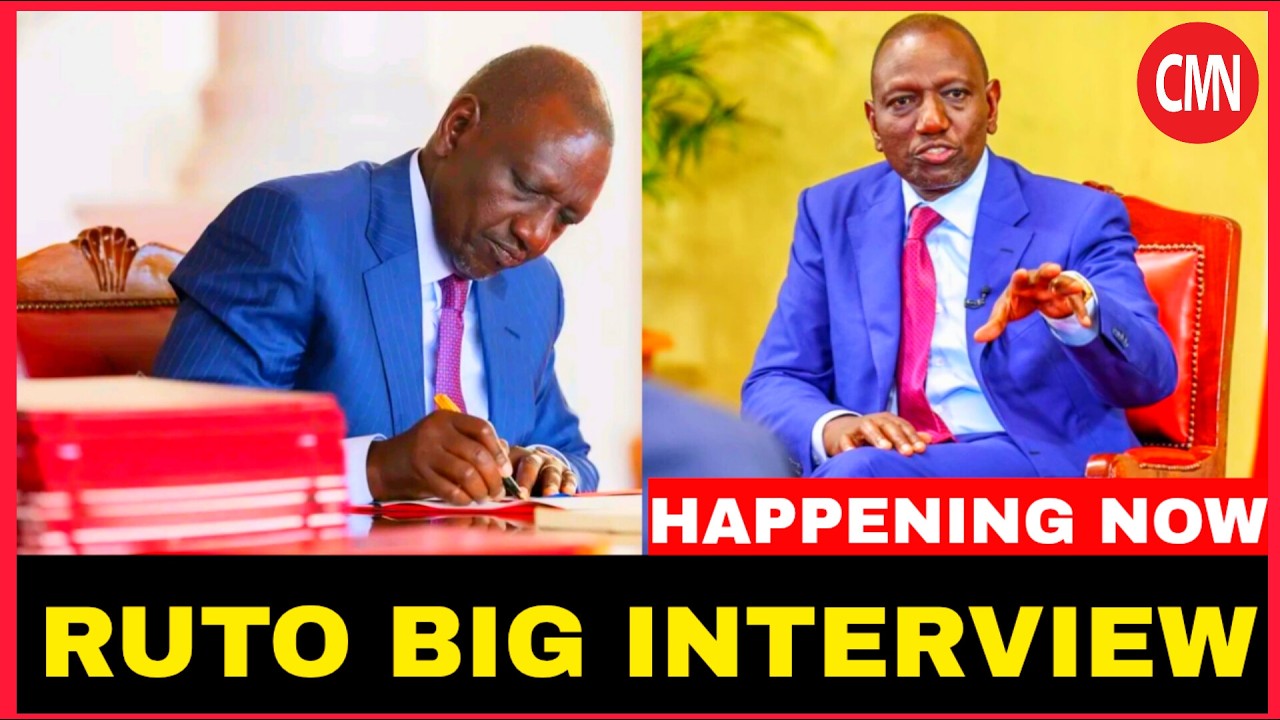 LIVE: PRESIDENT RUTO BIG INTERVIEW